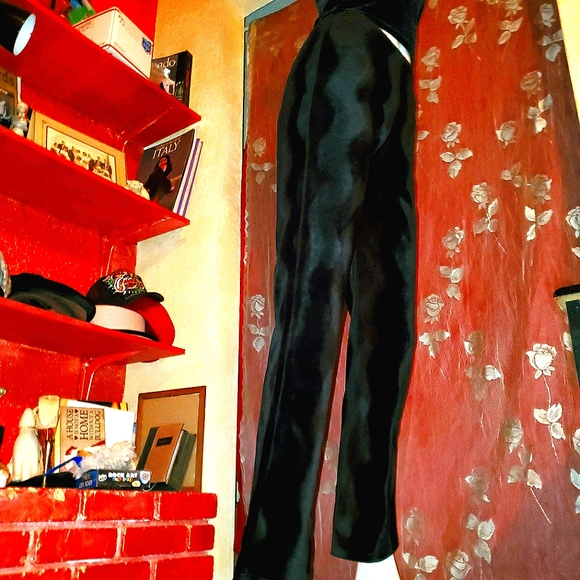 Pt.2 π€VINTAGE LIP SERVICE FUZZY SWIRL PANTπ€ - Picture 3 of 16